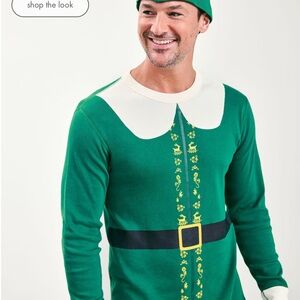 NWT Hanna Andersson Buddy the Elf Men’s Pajamas (includes hat)